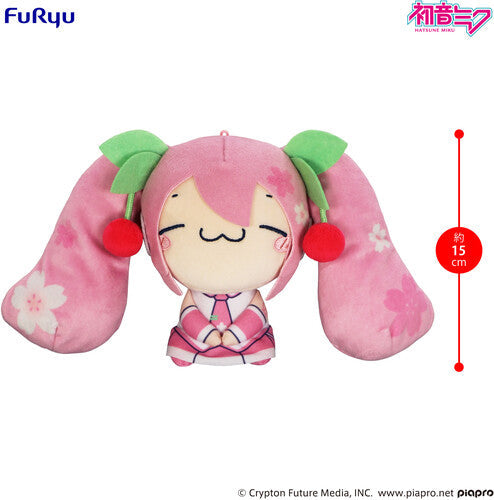 Hatsune Miku Mochipico Sakura Miku Ver B Plush - Hatsune Miku Mochipico Sakura Miku Ver B Plush - Collectibles