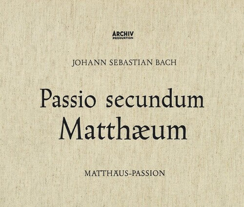 Bach / Richter,karl - Bach: Matthaus-passion - Music CD