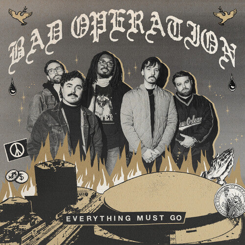 Bad Operation - Everything Must Go - Gold - Vinyl Record