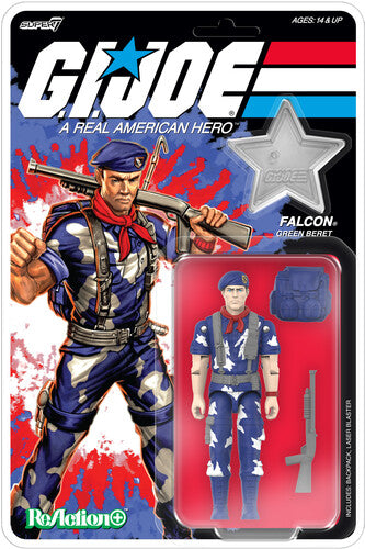 G.i. Joe Reaction+ Wave 08 - Lt. Falcon (america's - G.i. Joe Reaction+ Wave 08 - Lt. Falcon (america's - Collectibles