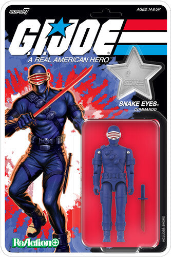 G.i. Joe Reaction+ Wave 08 - Snake Eyes (america's - G.i. Joe Reaction+ Wave 08 - Snake Eyes (america's - Collectibles