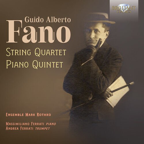 Ensemble Mark Rothko - Fano: Str Quartet & Pno Quintet - Music CD