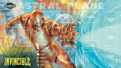 Overpower Playmat Robot - Overpower Playmat Robot - Collectibles