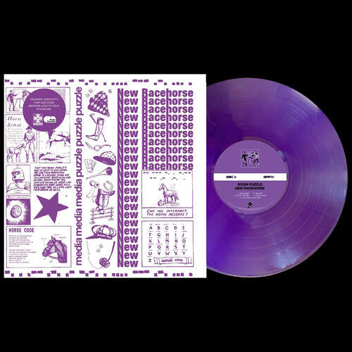 Media Puzzle - New Racehorse - Purple - Vinyl Record