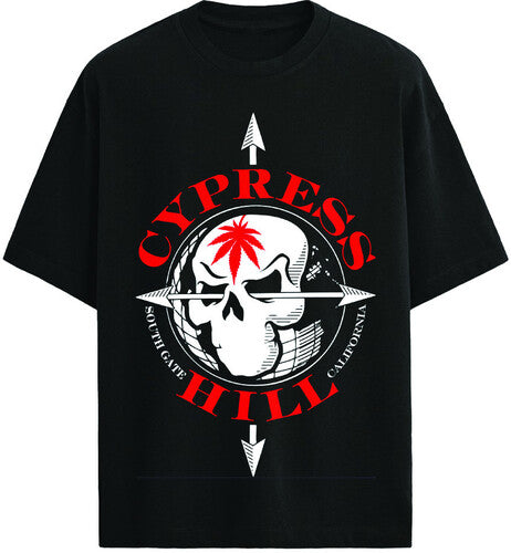 Cypress Hill Southgate Compass T-shirt Small (blk) - Cypress Hill Southgate Compass T-shirt Small (blk) - Apparel