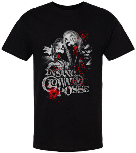 Insane Clown Posse Dreadlock T-shirt 2xl (black) - Insane Clown Posse Dreadlock T-shirt 2xl (black) - Apparel