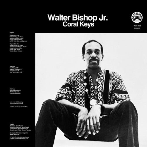 Bishop Jr.,walter - Coral Keys - Remastered - Blue/black Swirl - Vinyl Record