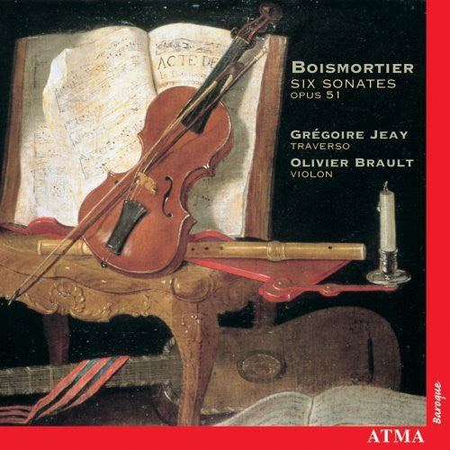Boismortier / Brault / Jeay - Six Sonatas Opus 51 - Music CD