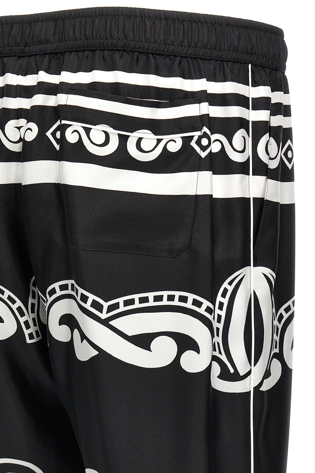 Dolce & Gabbana Men Silk Pants