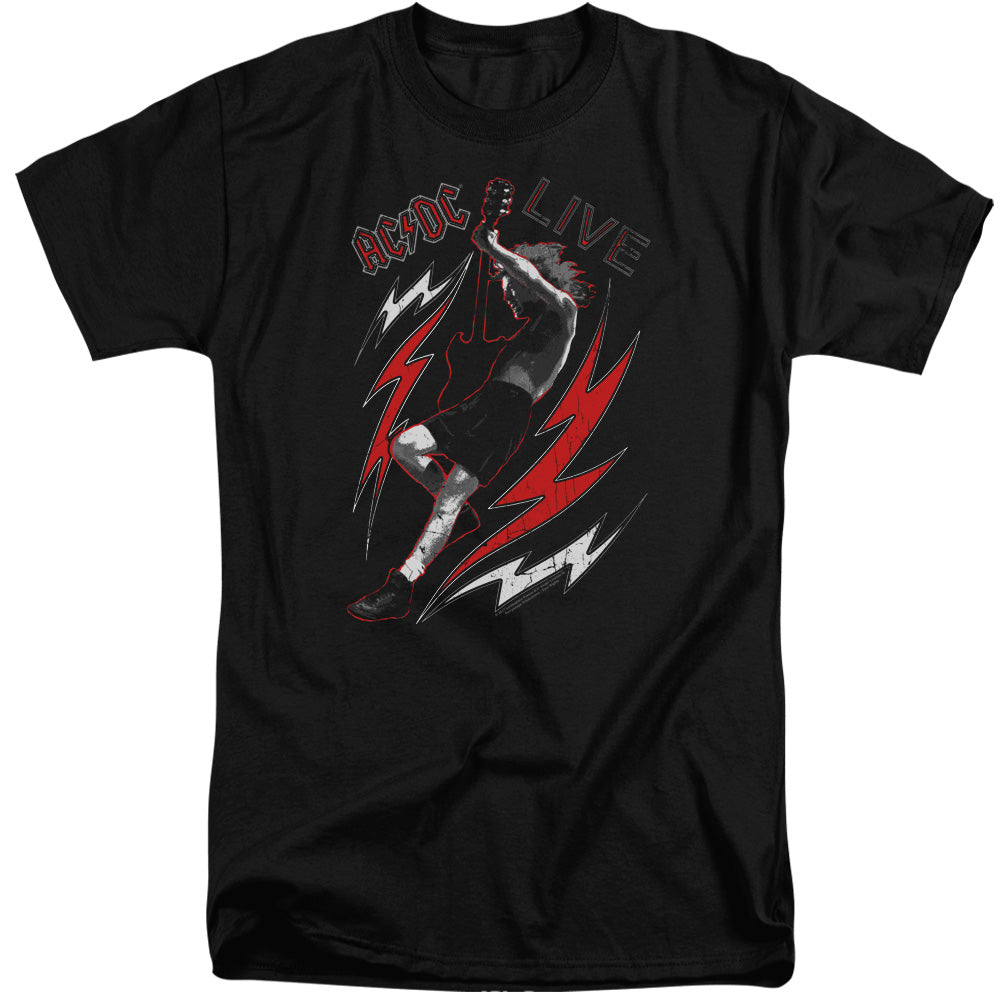 AC/DC Live Mens Tall T Shirt Black Officially Licensed