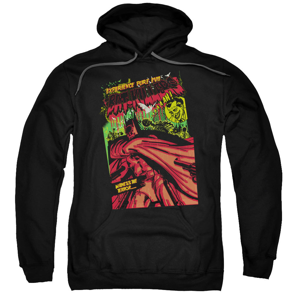 Batman Bat Killers Mens Hoodie Black Officially Licensed