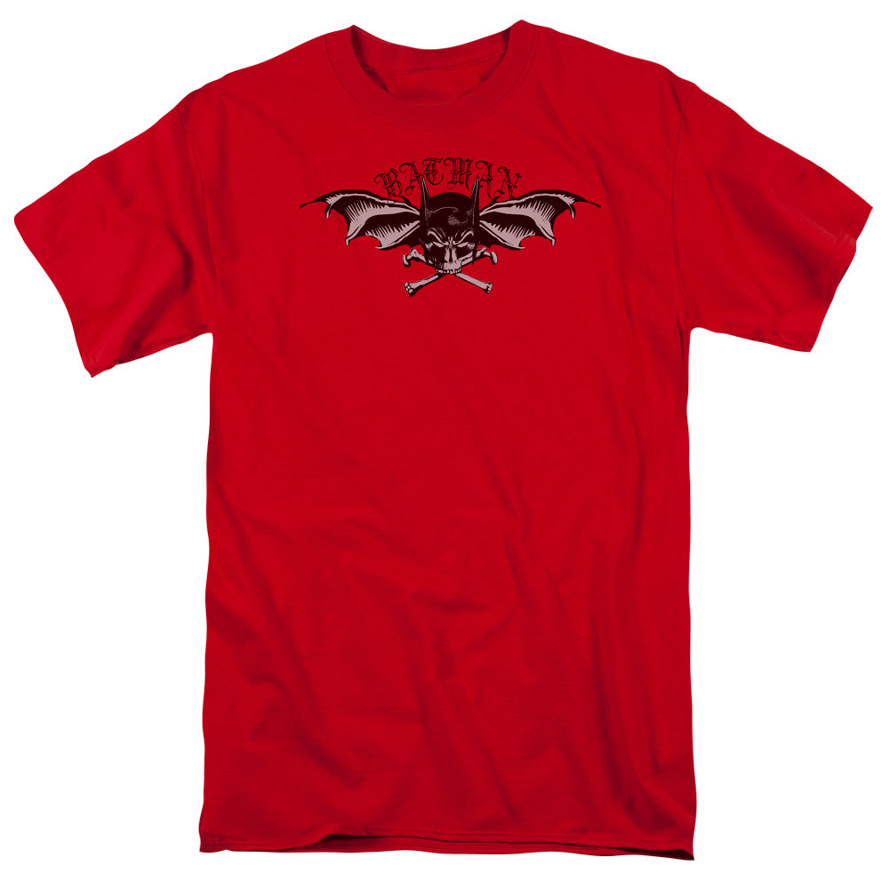 Batman Wings Of Wrath Mens T Shirt Red Officially Licensed