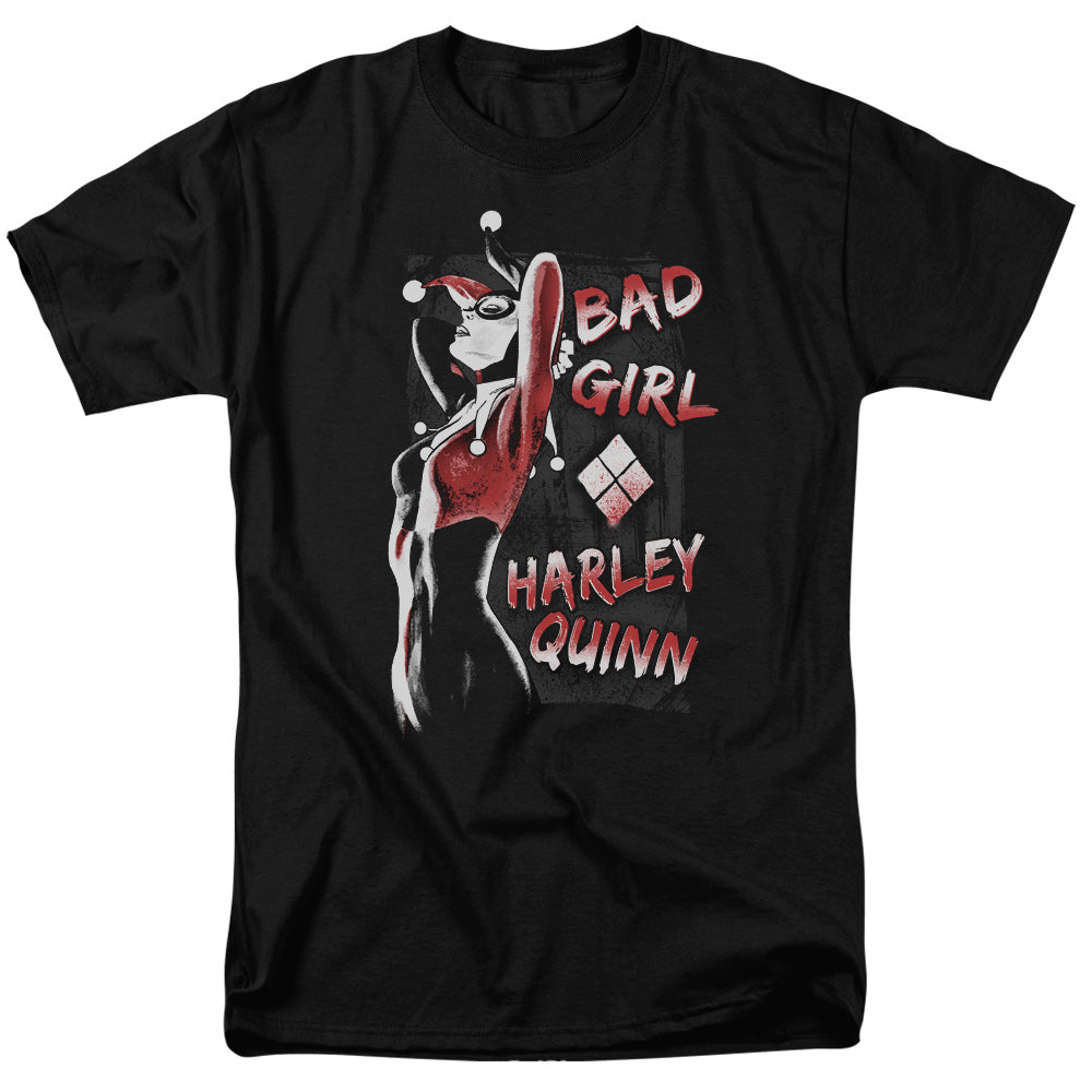 Batman Bad Girl Mens T Shirt Black Officially Licensed