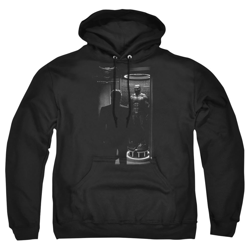 Batman V Superman Suit Up Mens Hoodie Black Officially Licensed