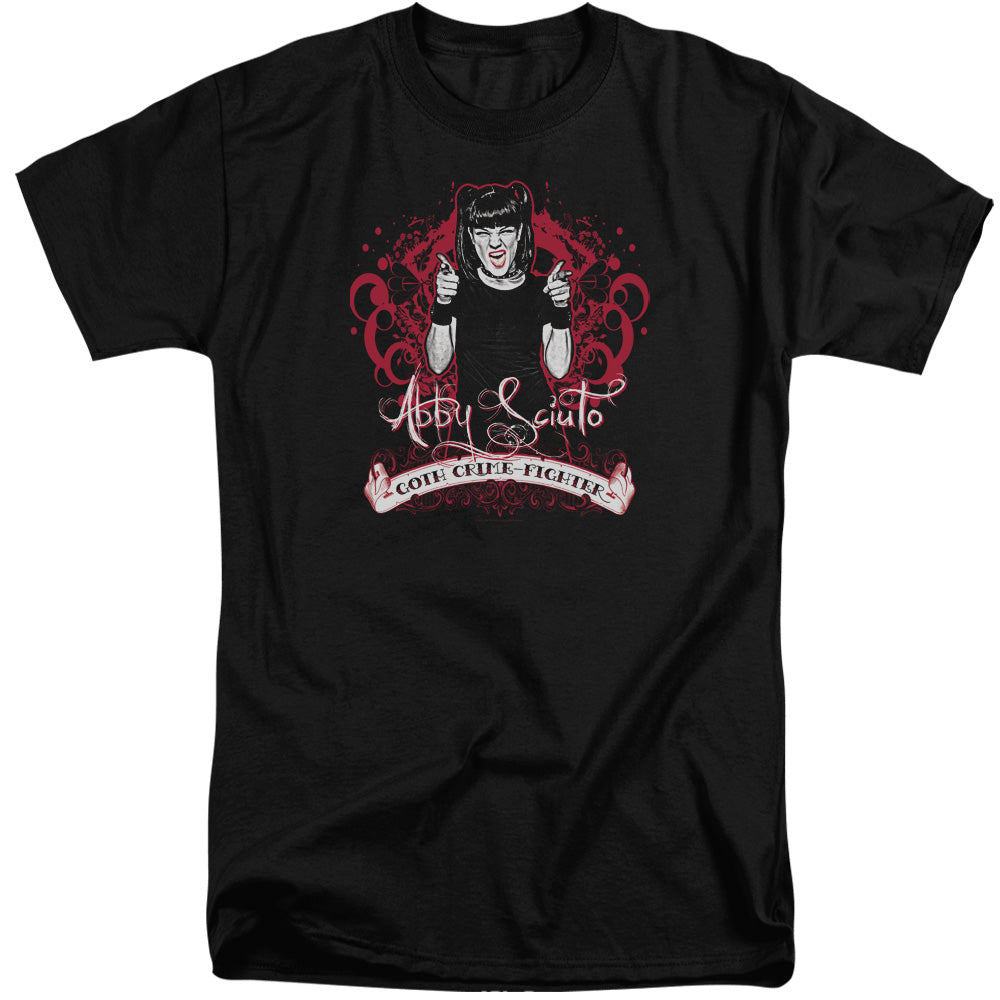 Ncis Goth Crime Fighter Mens Tall T Shirt Black Officially Licensed