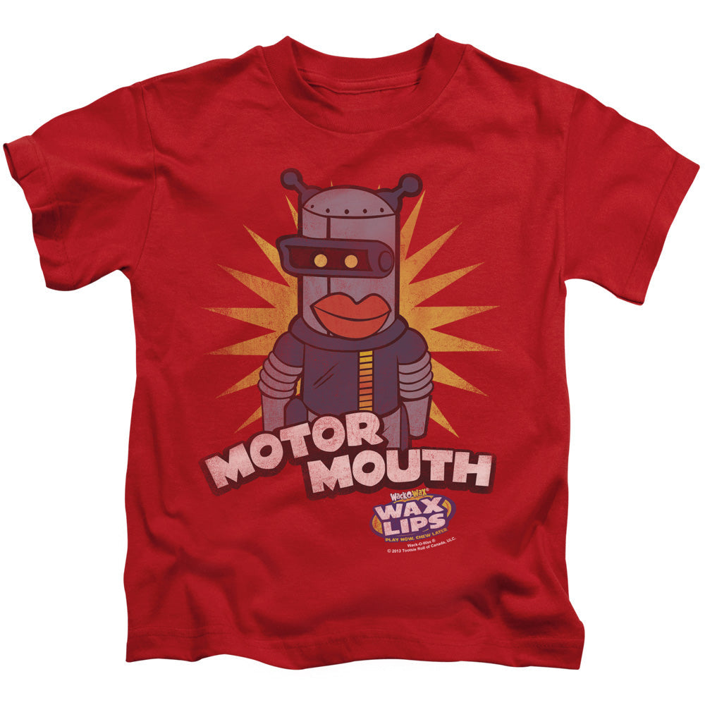 Dubble Bubble Motor Mouth Juvenile Kids Youth T Shirt Red (5 6) Officially Licensed