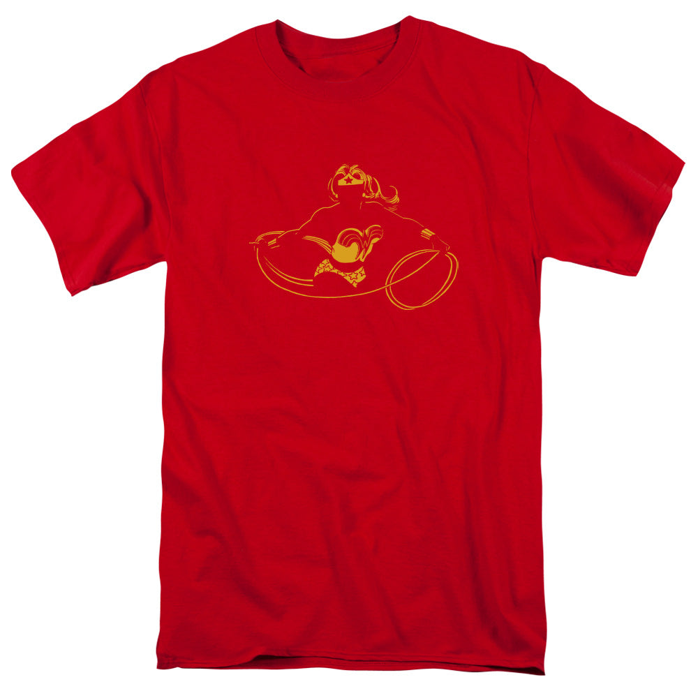 Dc Wonder Min Mens T Shirt Red Officially Licensed