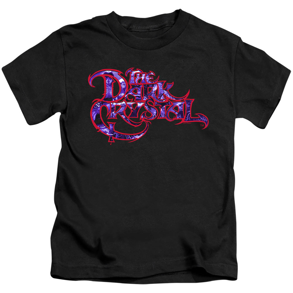 Dark Crystal Collage Logo Juvenile Kids Youth T Shirt Black (7) Officially Licensed