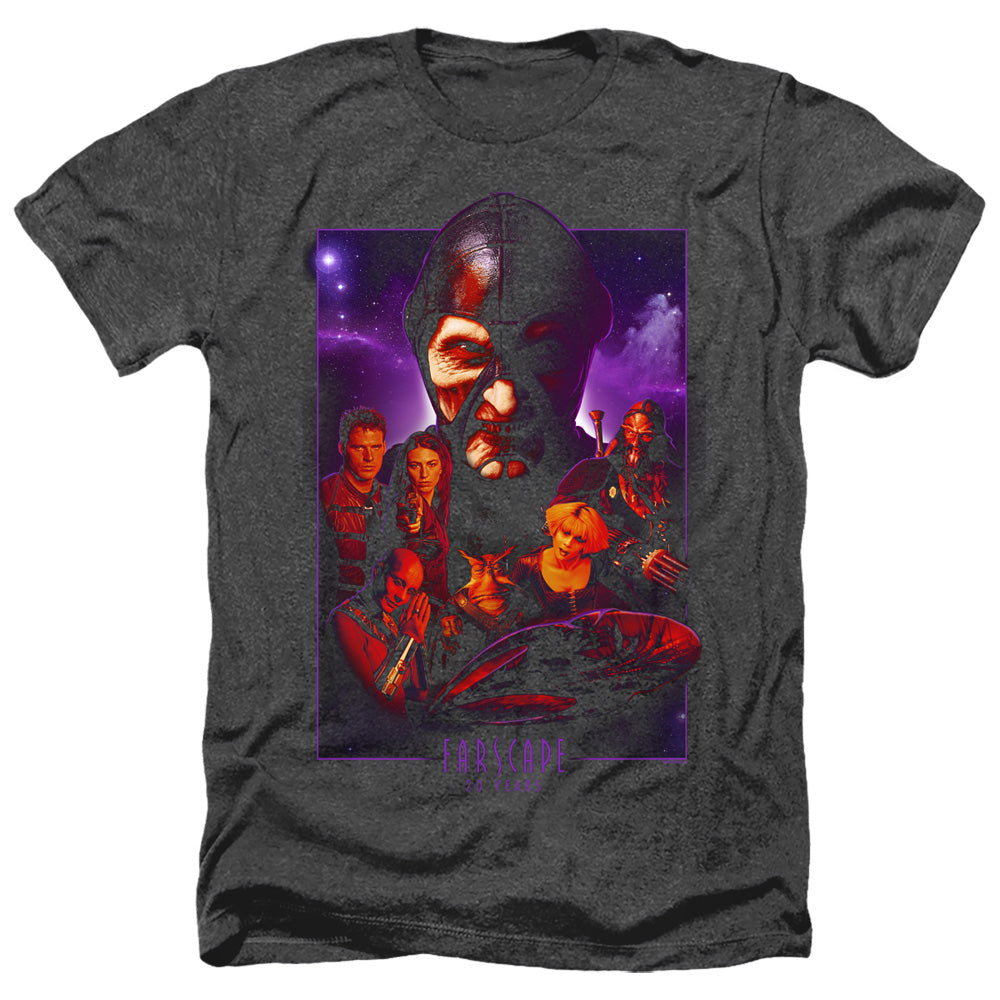 Farscape 20 Years Collage Heather Mens T Shirt Black