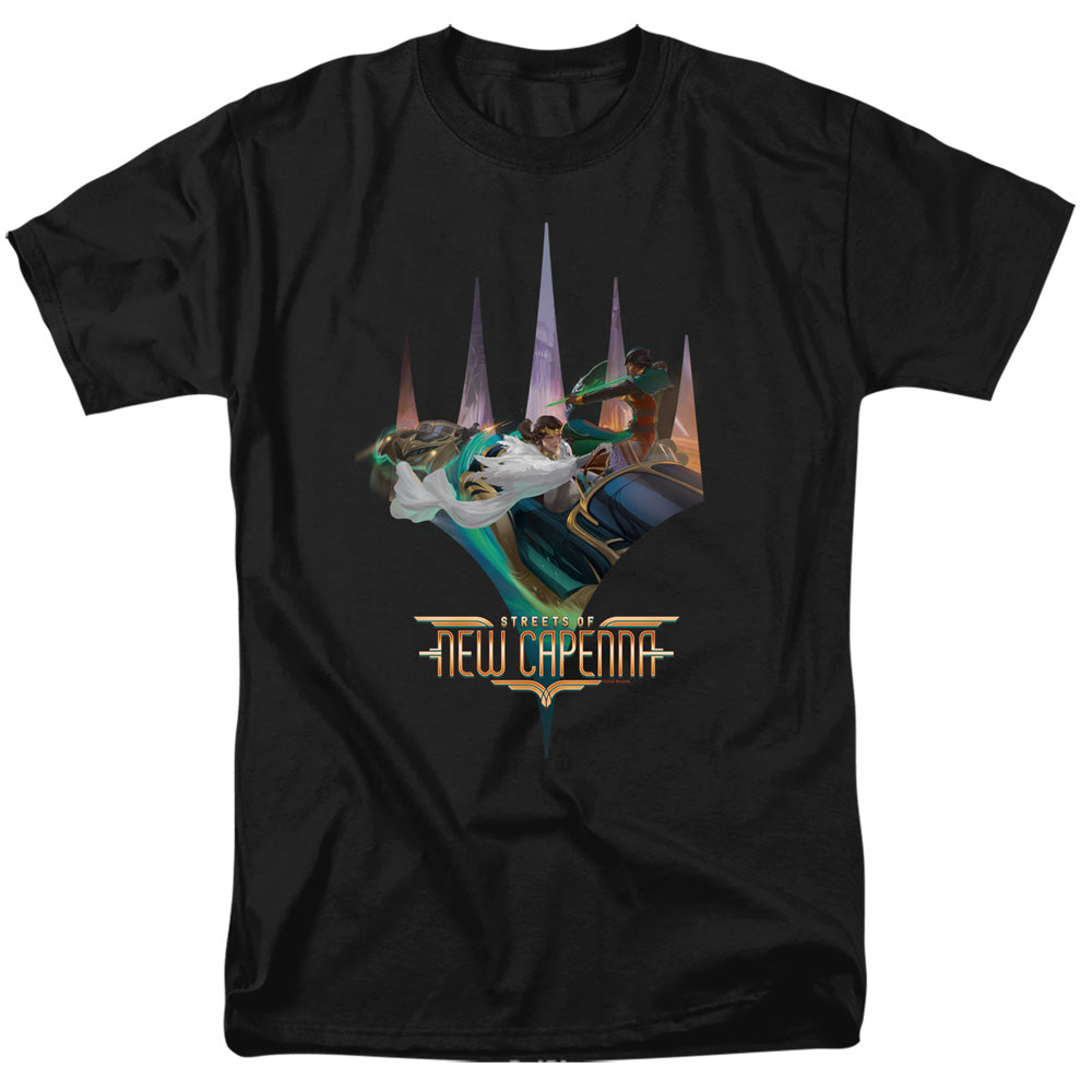 Magic The Gathering Planeswalker Logo Mens T Shirt Black Officially Licensed