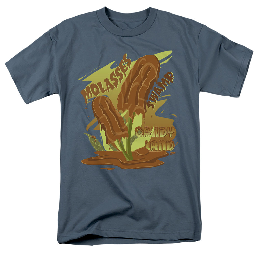 Candy Land Melting Molasses Popsicle Mens T Shirt Slate Officially Licensed