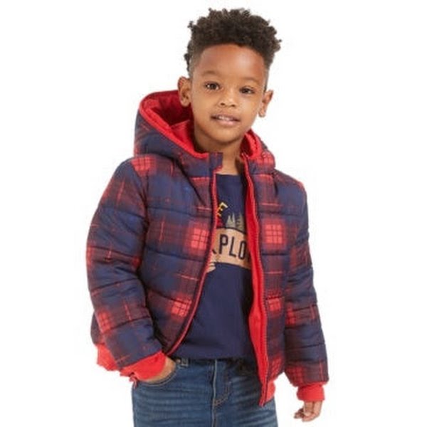 Epic Threads Boys Reversible Water-Resistant Puffer Jacket