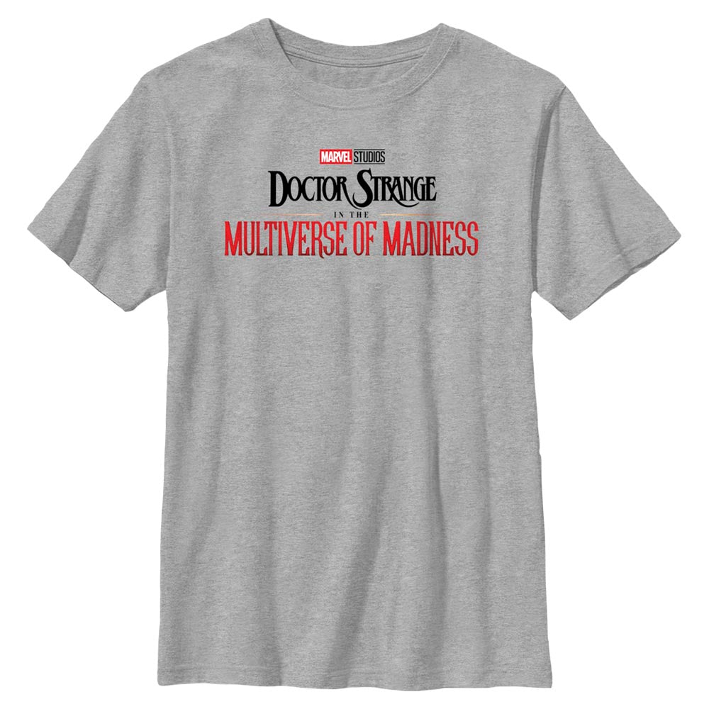 Marvel Doctor Strange 2 Main Logo Boys Kids T Shirt