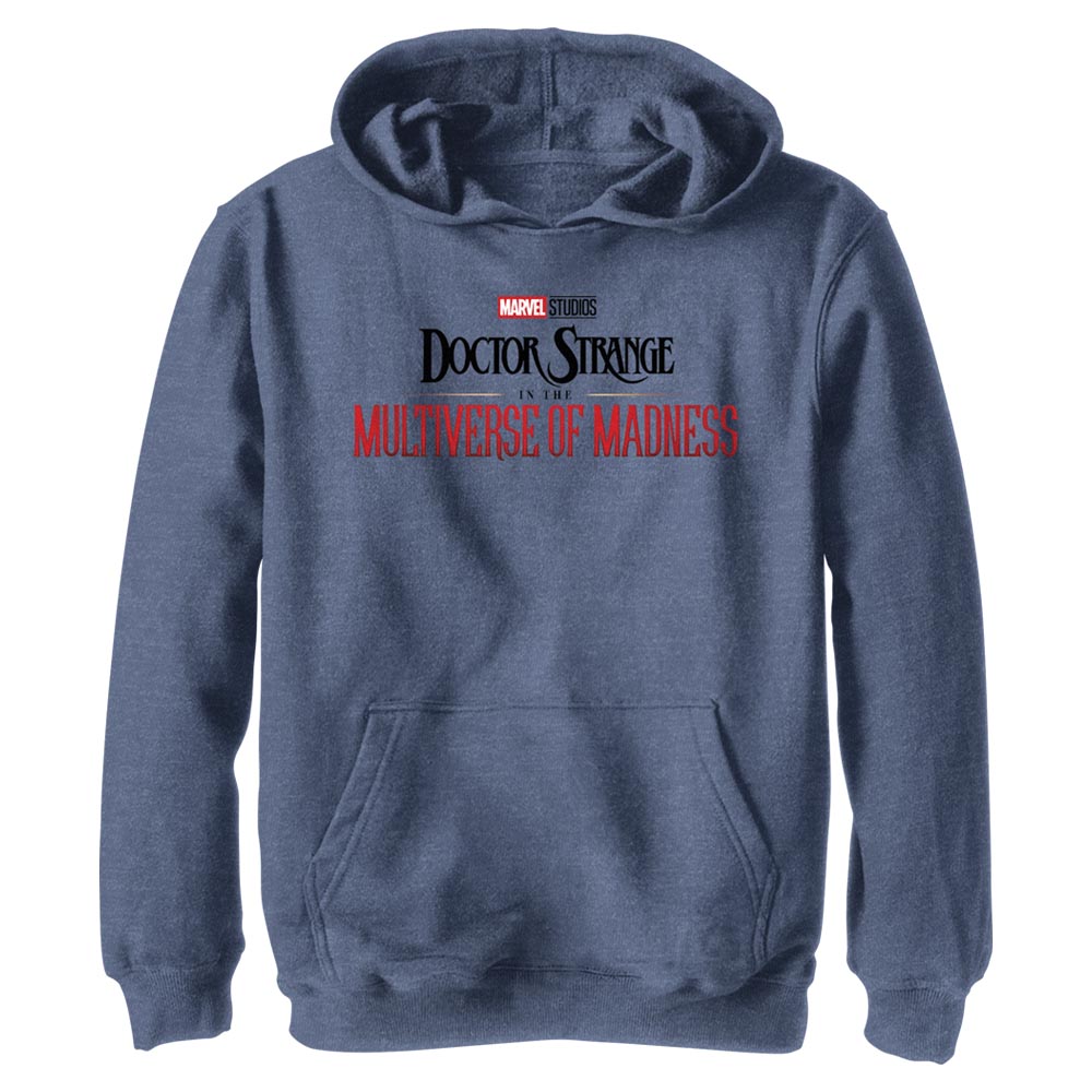 Marvel Doctor Strange 2 Main Logo Boys Kids Lightweight Hoodie