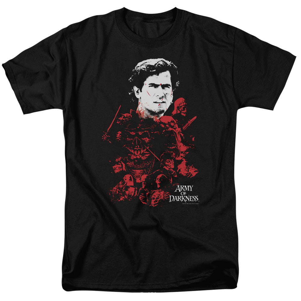 Mgm Army Of Darkness Pile Of Baddies Mens T Shirt Black Officially Licensed