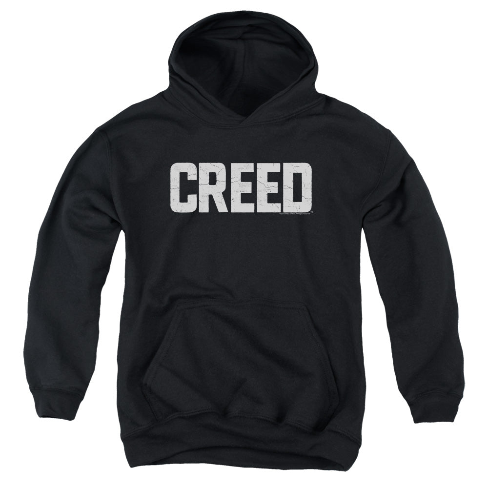Creed Cracked Logo Kids Youth Hoodie Black Officially Licensed