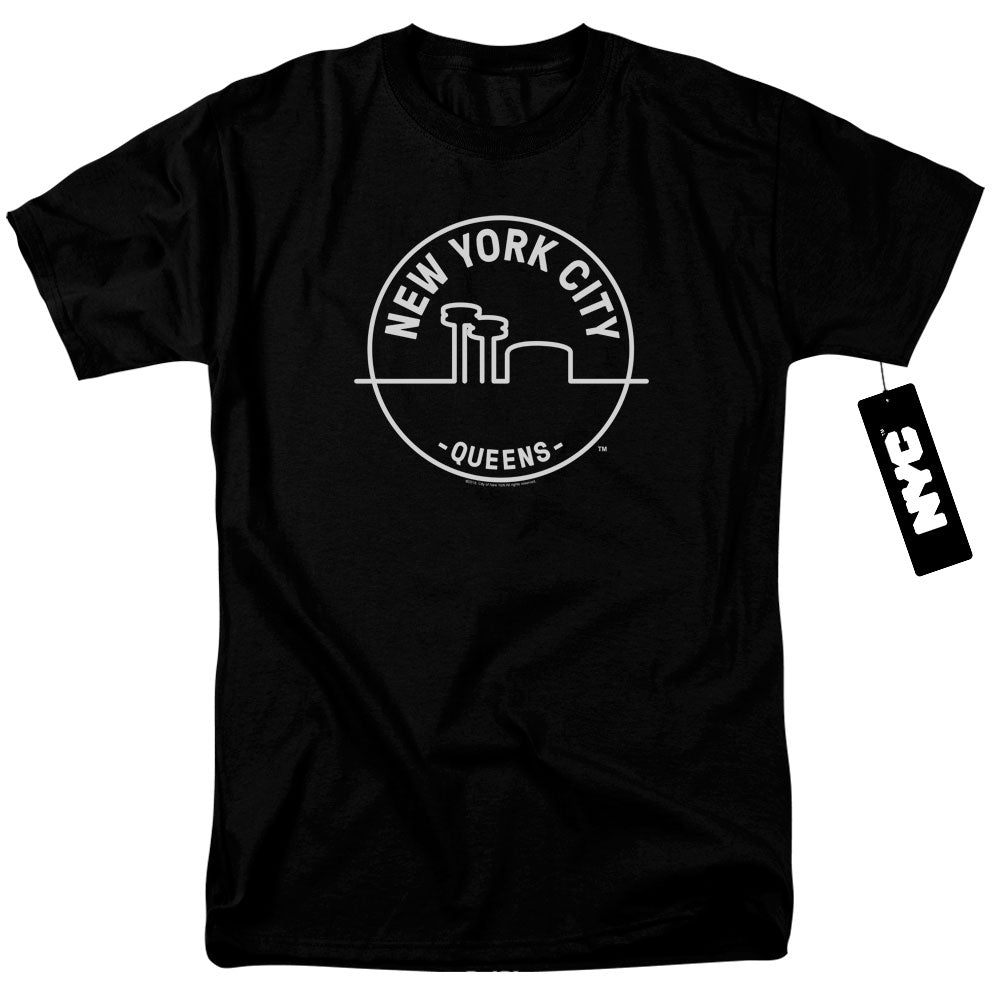 New York City See Nyc Queens Mens T Shirt Black Officially Licensed