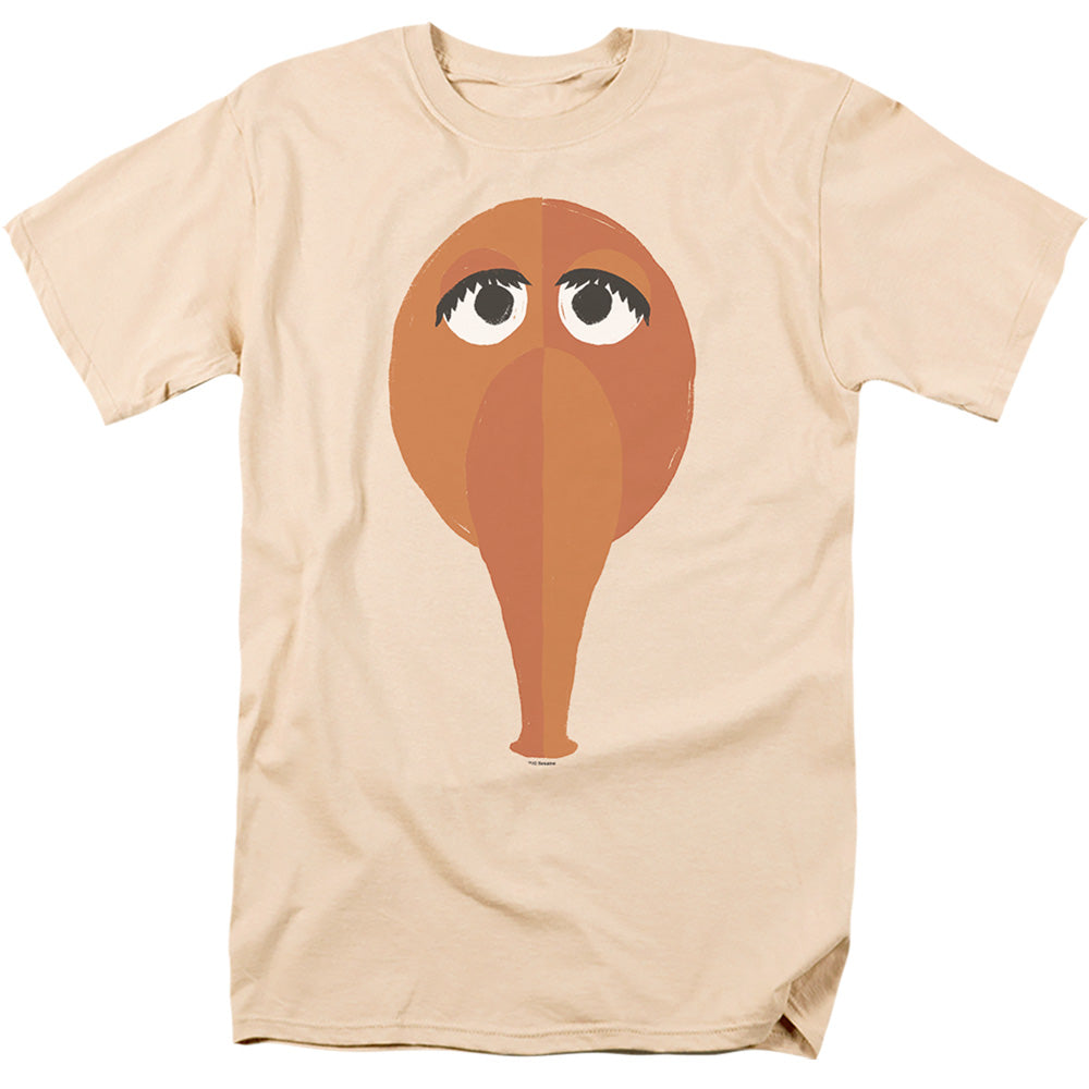 Sesame Street The Snuffy Smirk Mens T Shirt Athletic Heather Officially Licensed