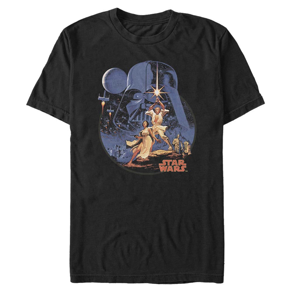 Star Wars Stellar Vintage Mens T Shirt