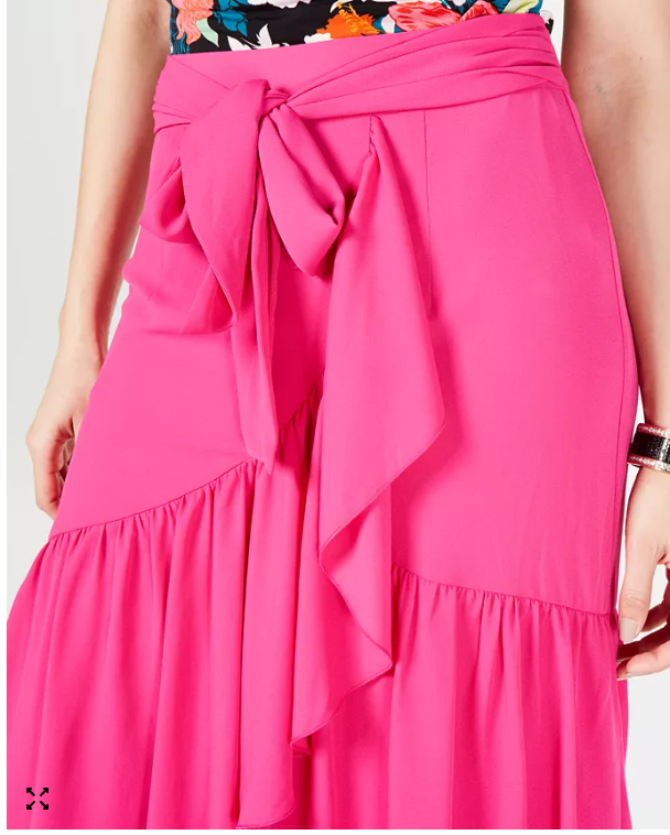 Thalia Sodi Tiered Ruffled Skirt, Large