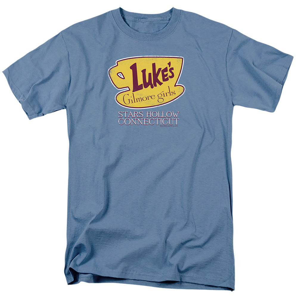 Gilmore Girls Lukes Connecticut - S S Adult 18 1 - Carolina Blue - Md
