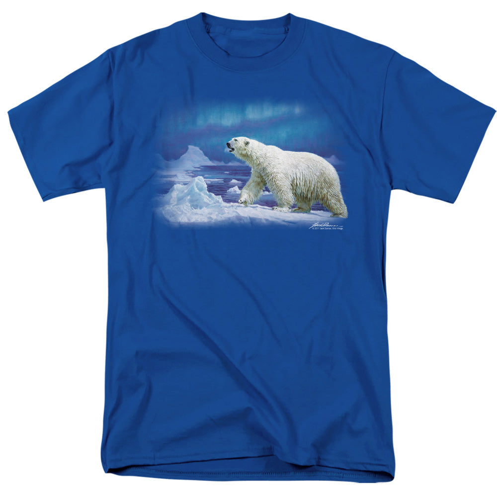 Wildlife Nomad Of The North Mens T Shirt Royal Officially Licensed
