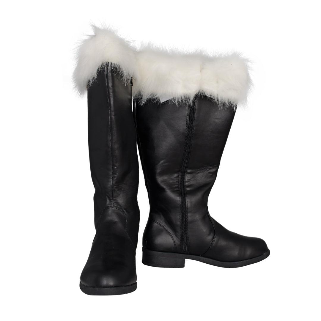 Adult Halloween Cosplay Christmas Santa Claus Boots