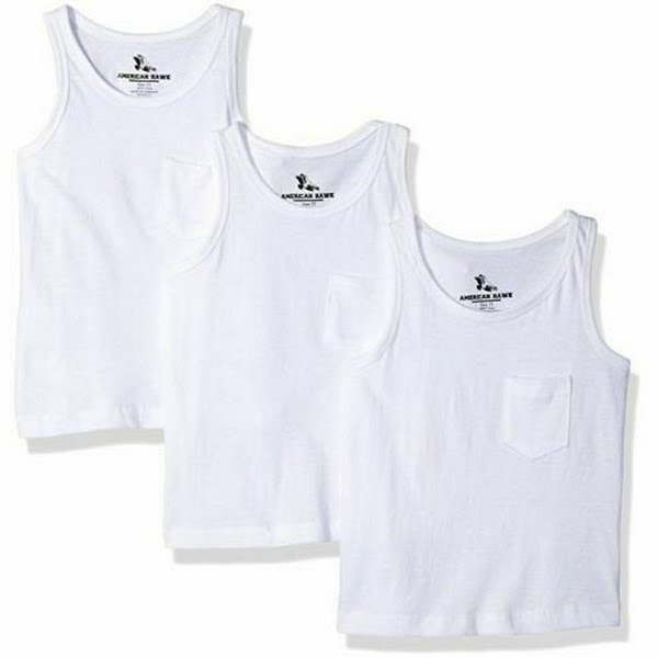 American Hawk Boys 3 Piece Pack Muscle T-Shirt