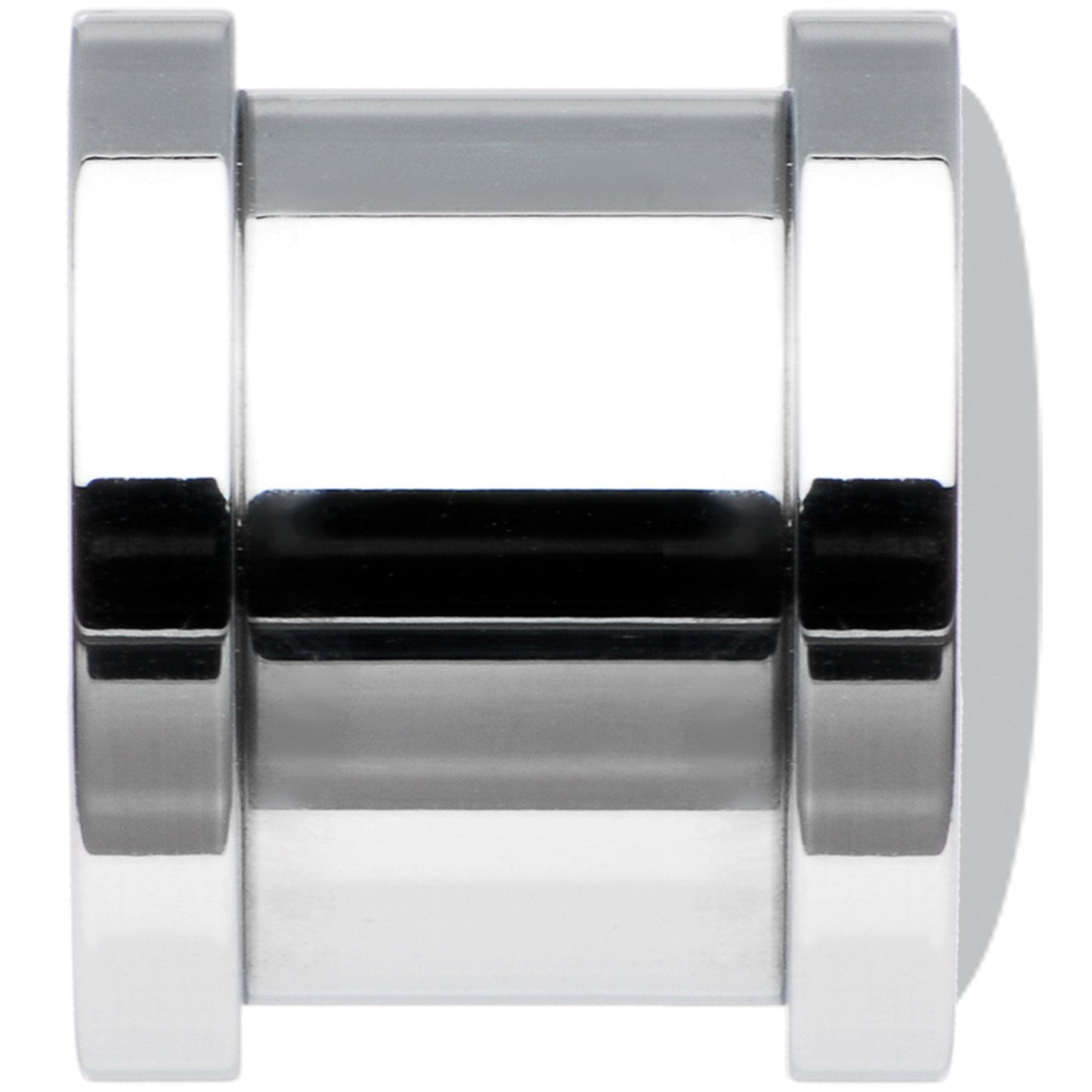 Black White Tiger Eyes Steel Screw Fit Plug Set 0G