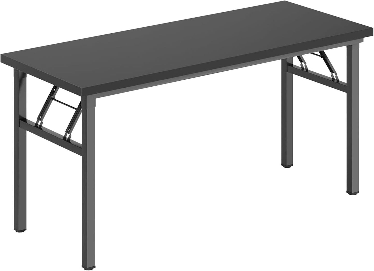 Spacious 62 Inch Office Desk with Metal Frame