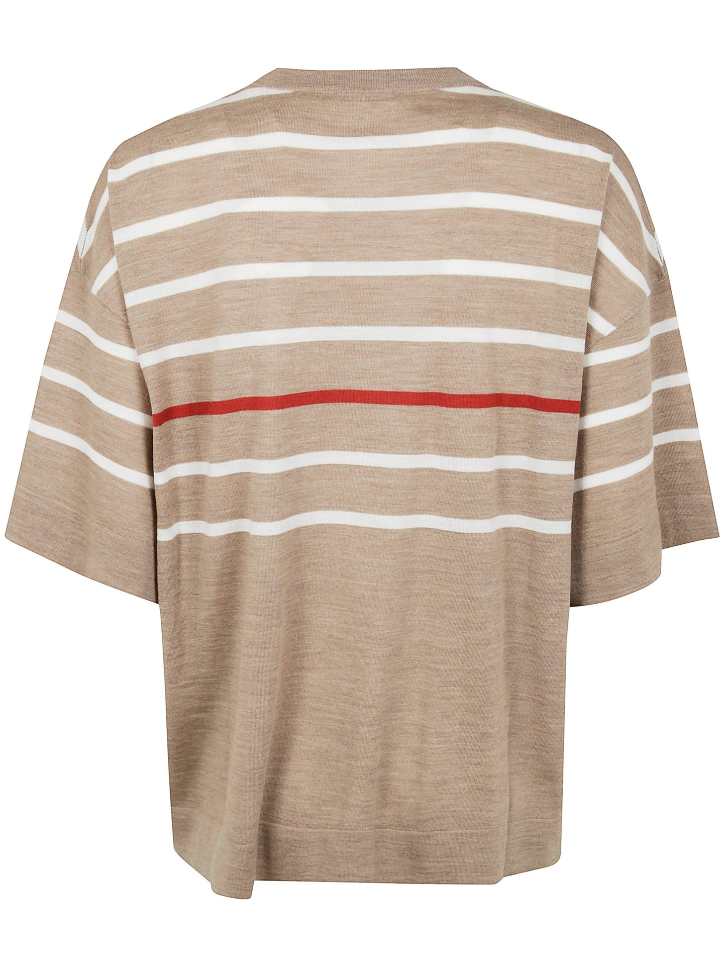 Brunello Cucinelli Women Round Neck Short Sleeves Sweater