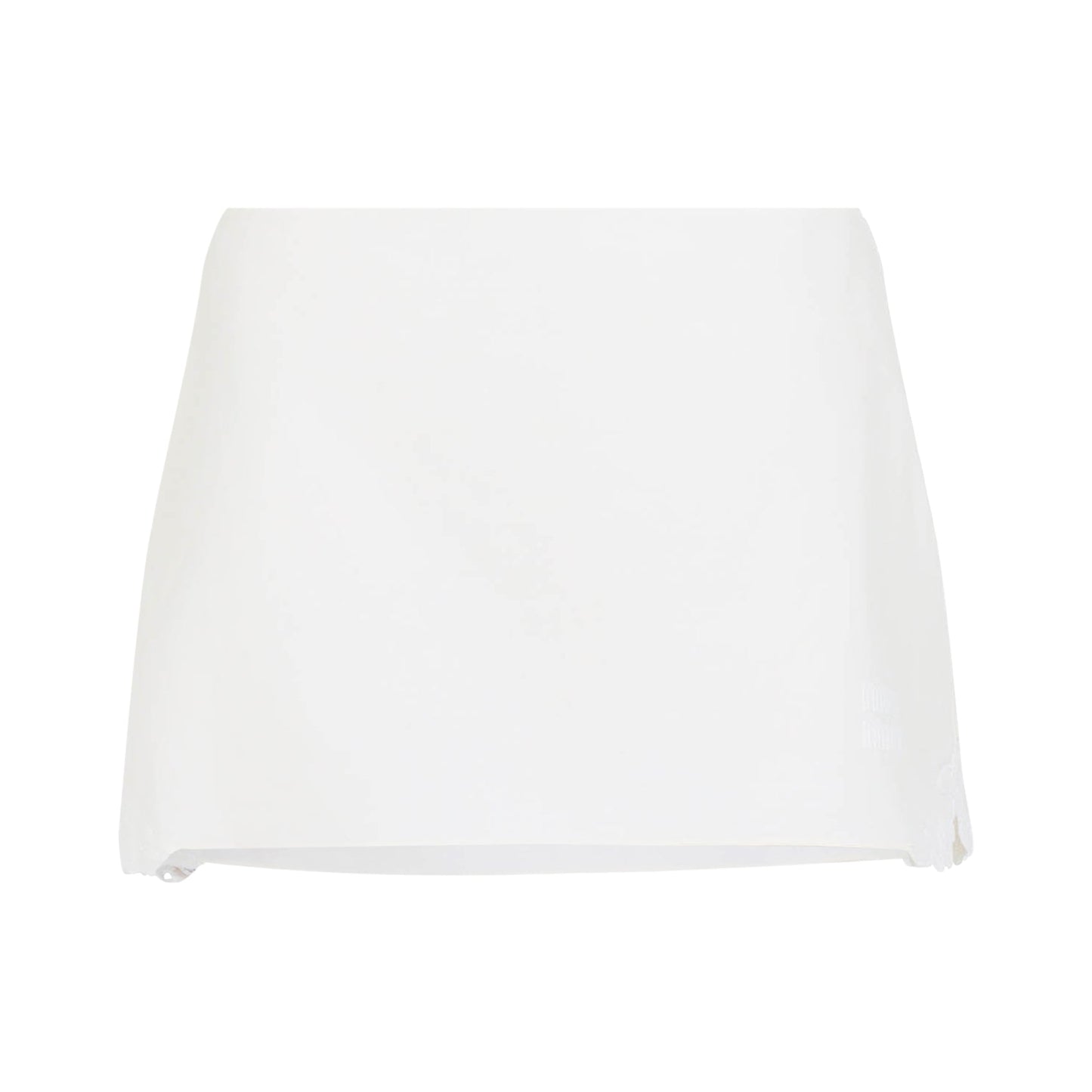 Miu Miu Linen And Cotton Mini Skirt Women