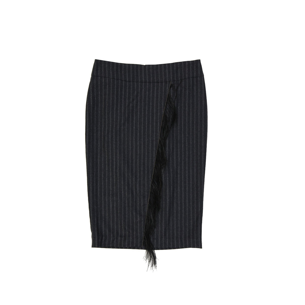 Brunello Cucinelli Wool Striped Skirt Women