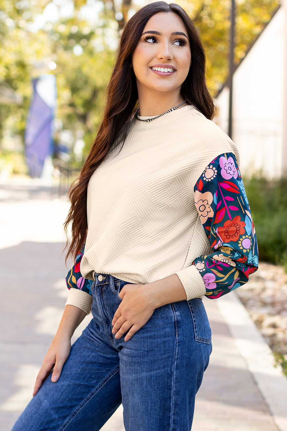 Camille Drop Shoulder Knit Top