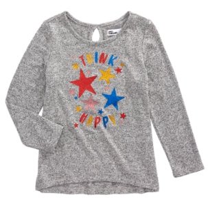 Epic Threads Girls Graphic Knit top, Size 2T