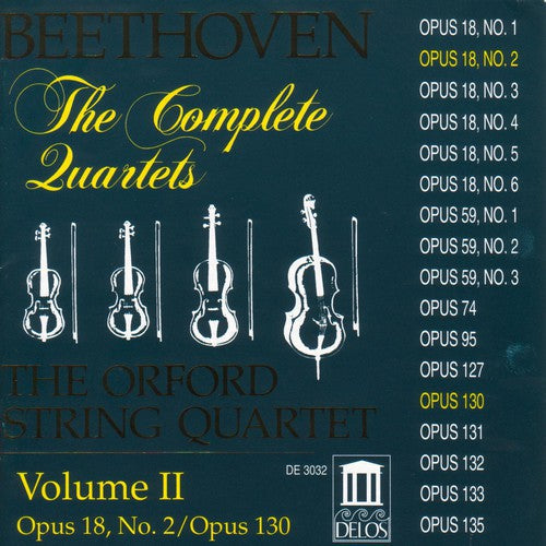 Orford String Quartet - Complete Quartets 2 [CD]