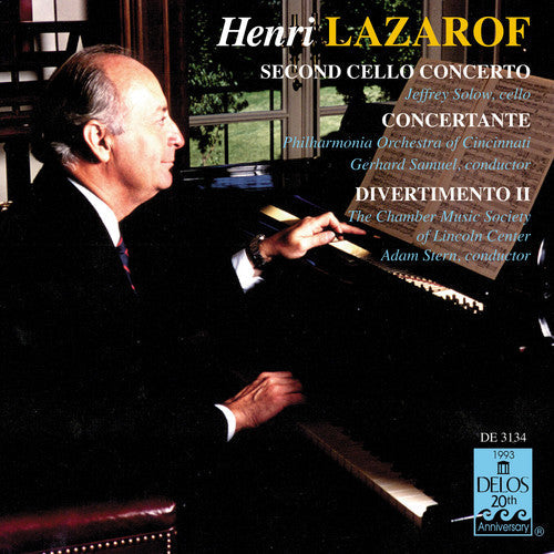 H. LAZAROF - Cello Concerto 2 / Concertante [CD]