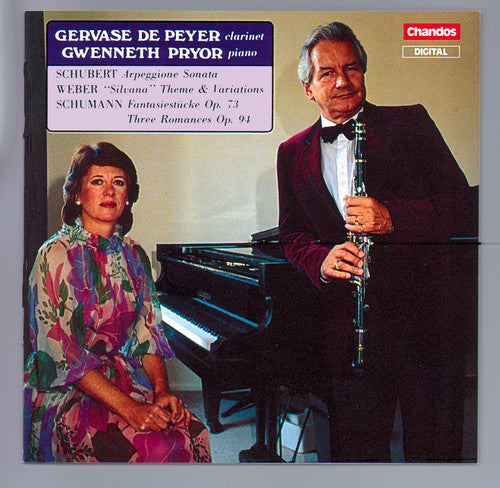 GERVASE DE PEYER - German Music for Clarinet & Piano [CD]