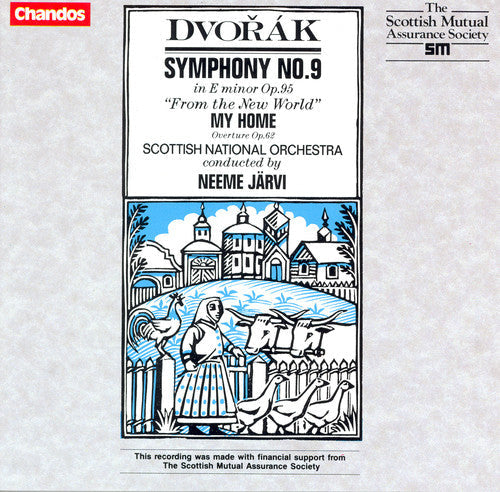 Neeme JÃ¤rvi - Sym #9: From the New World / Overture: My Home [CD]
