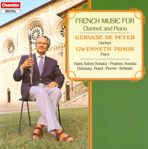 GERVASE DE PEYER - French Music for Clarinet & Piano [CD]